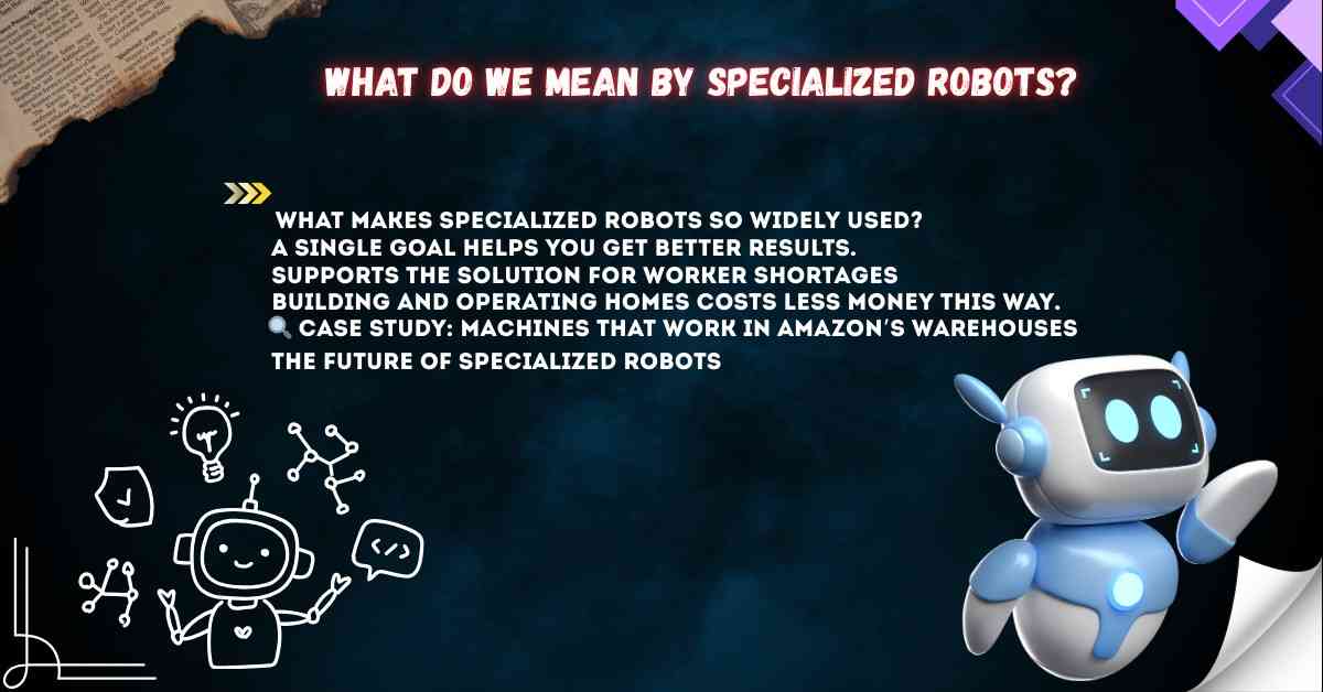 specialized robots