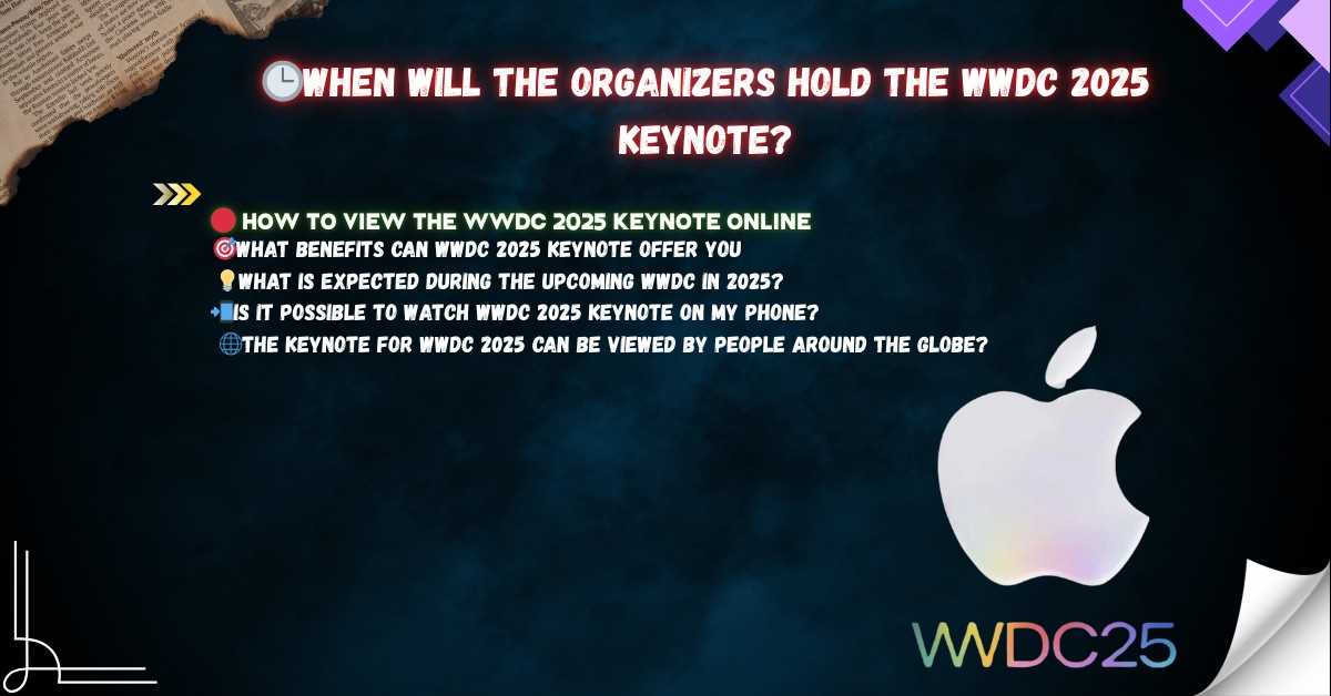 Watch WWDC 2025 Keynote